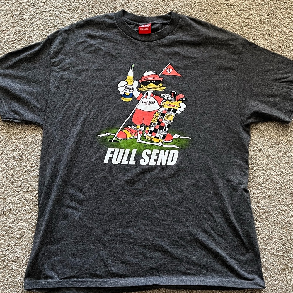 Full Send Mens T-Shirt Size 2XL